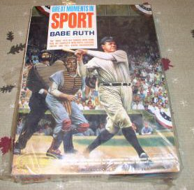 Babe Ruth Great Moments in Sports model from Aurora Plastics Corp.